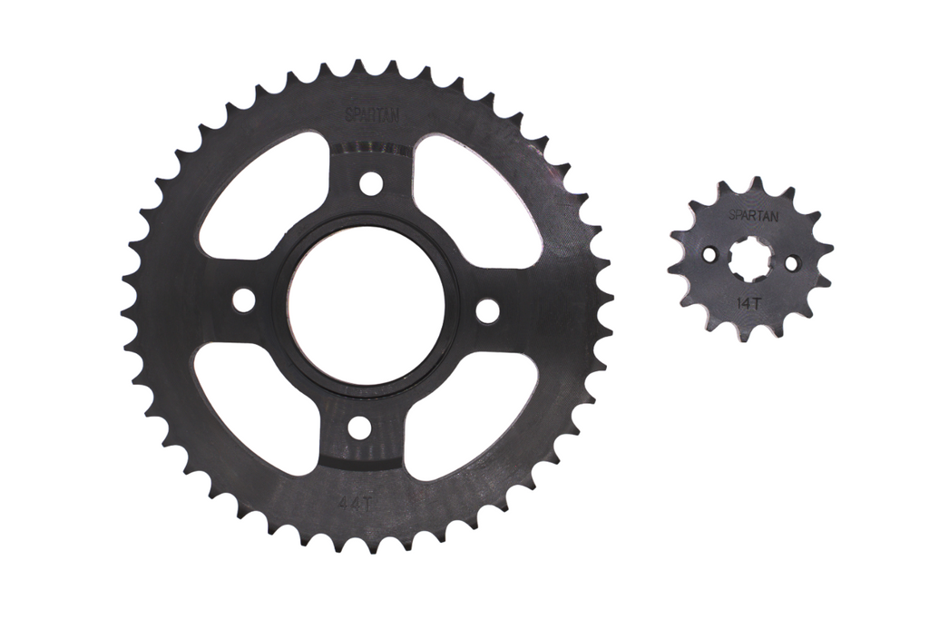 Kit de arrastre eco deluxe SPARTAN | 44T/14T 428H-120L reforzado