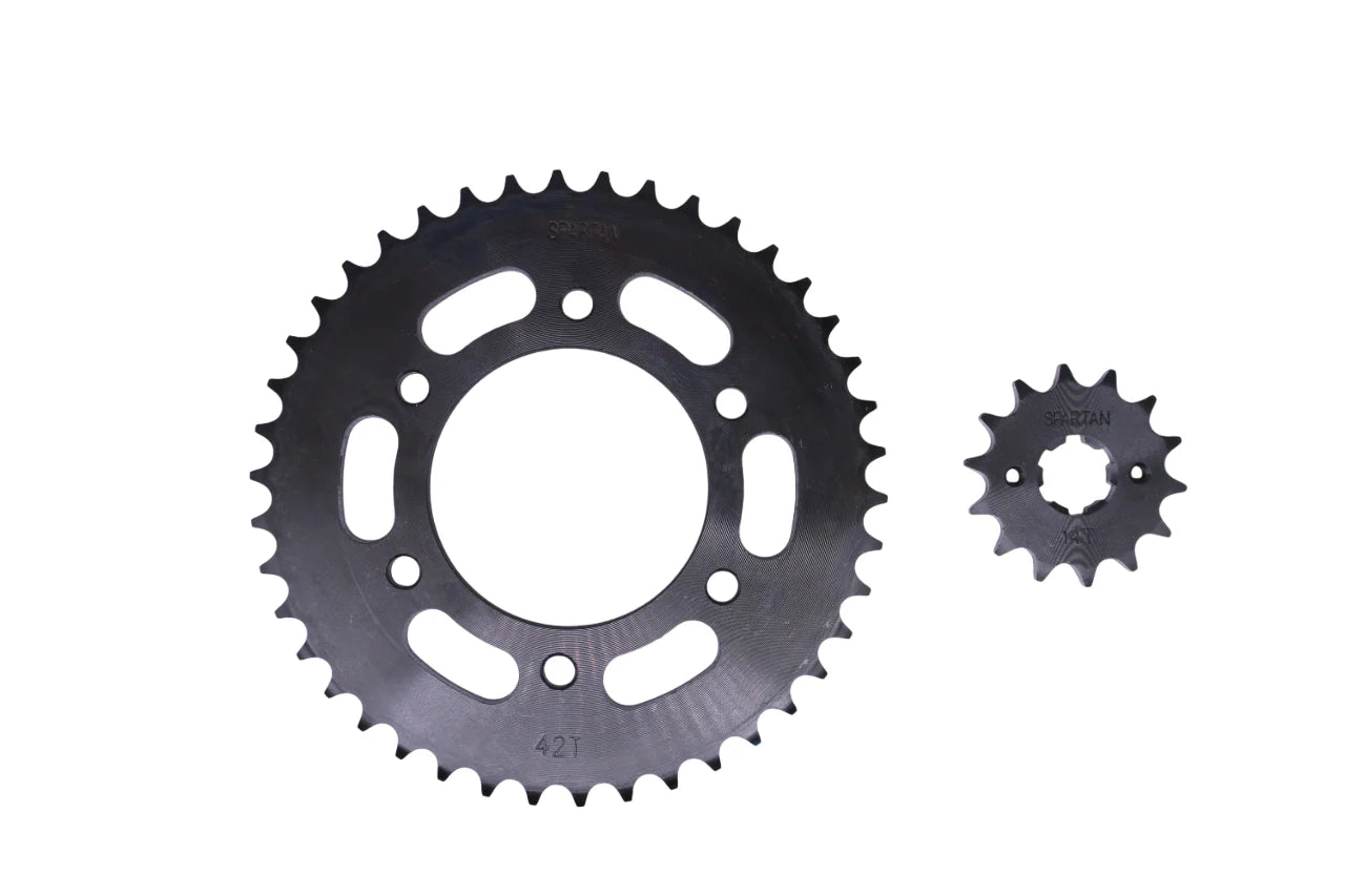 Kit de arrastre szr 150 SPARTAN | 42T/14T 428H-132L reforzado