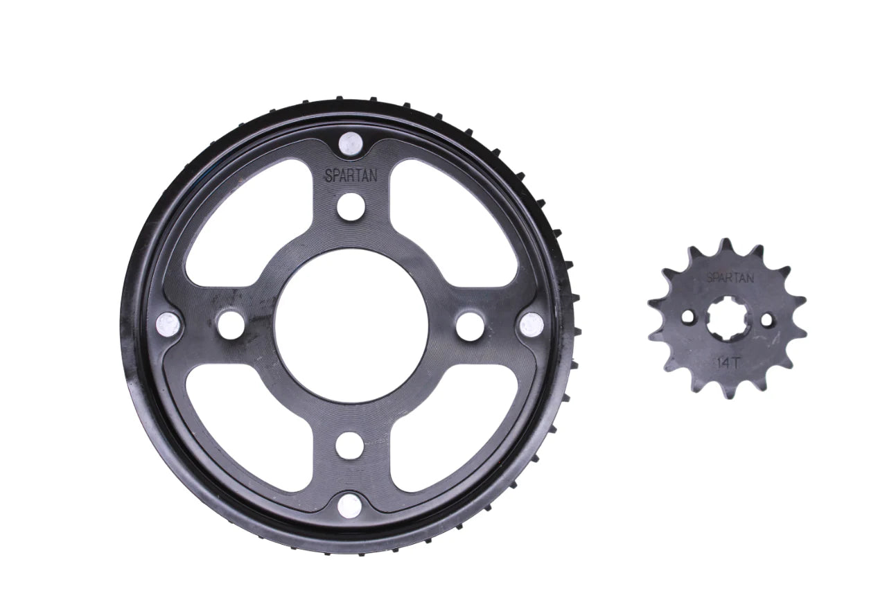 Kit de arrastre cb 125 SPARTAN | 42T/14T 428H-128L reforzado