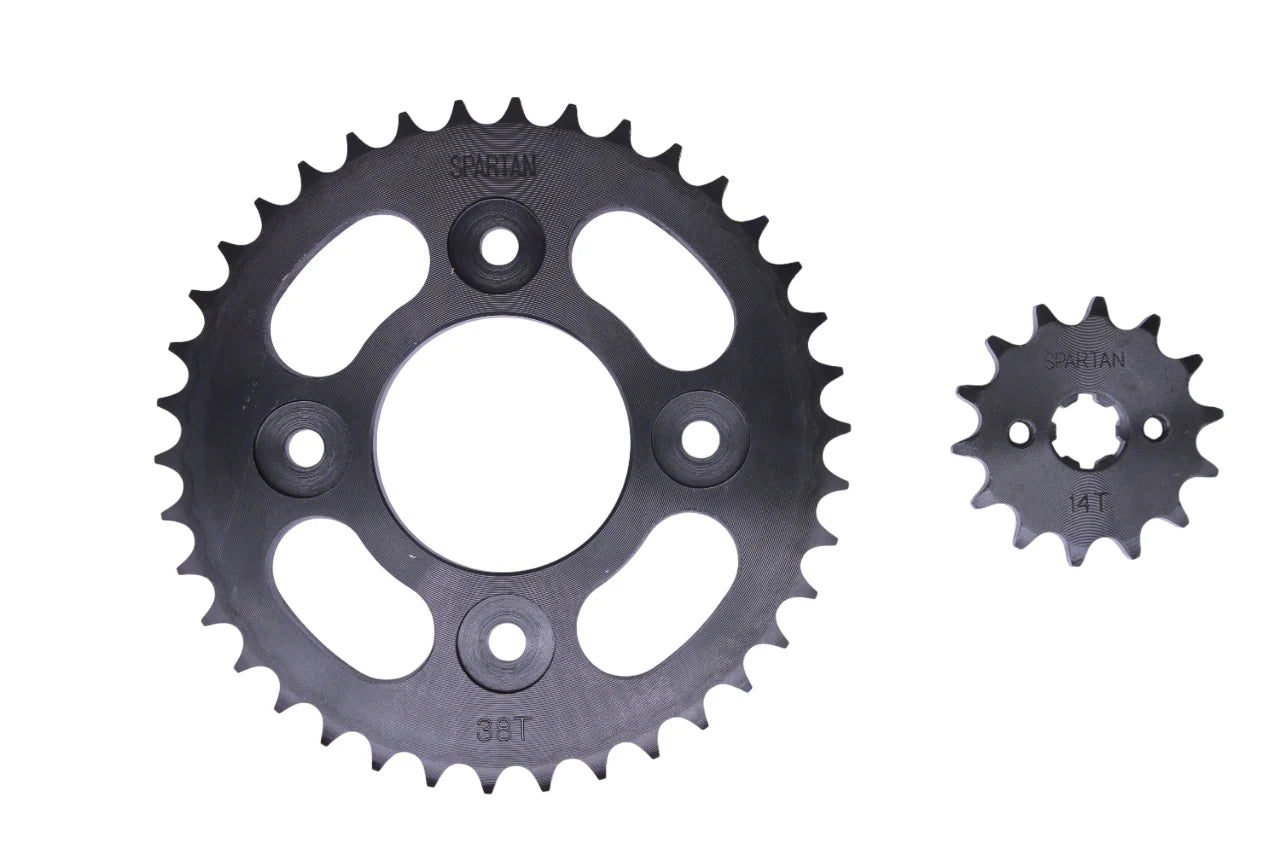 Kit de arrastre honda c100 wave SPARTAN | 38T/14T 428H-114L reforzado