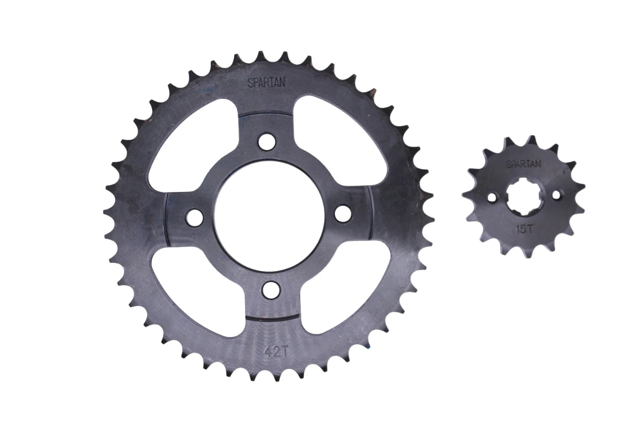 Kit de arrastre rtx 150 SPARTAN | 42T/15T 428H-132L reforzado
