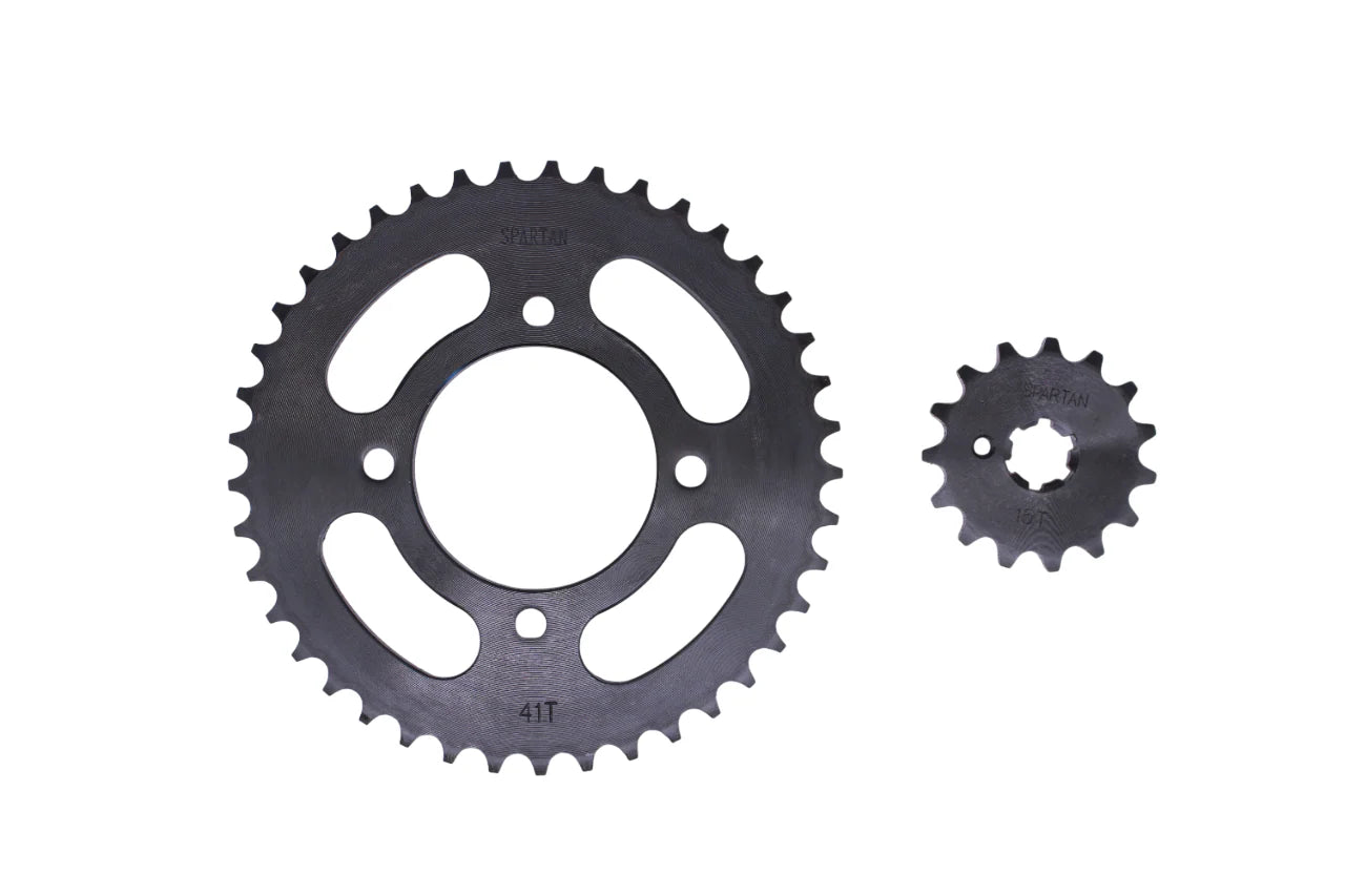 Kit de arrastre crypton 115 SPARTAN | 41T/15T 420H-110L reforzado