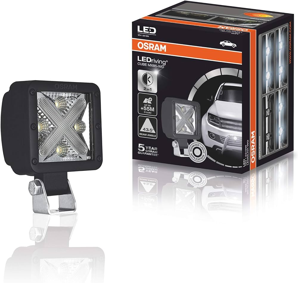 EXPLORADORA LED CUBEX 22/2W (X1) BOX