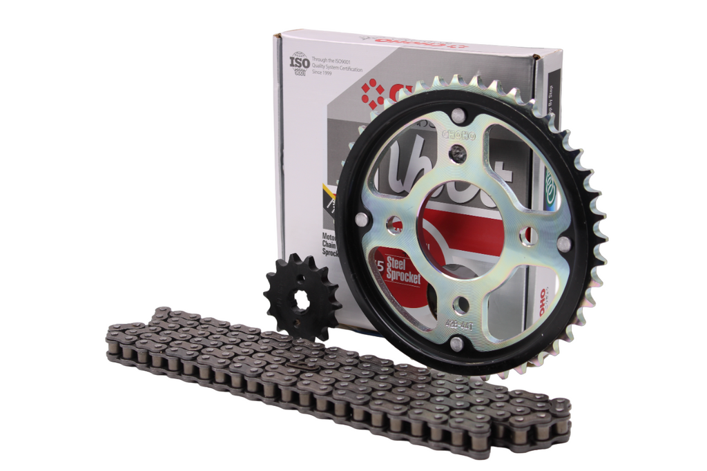 Kit de arrastre honda cb1 pro CHOHO | 44T/14T 428H-124L reforzado