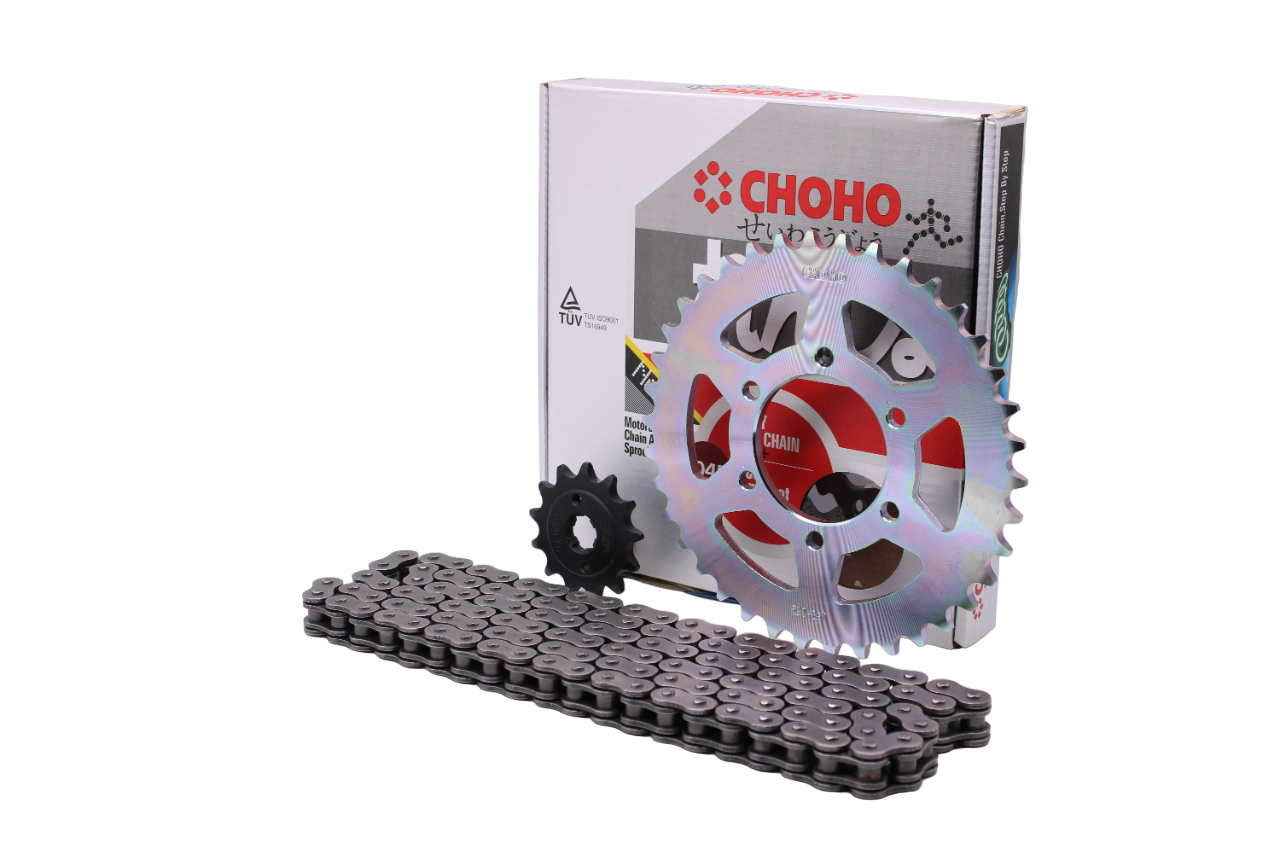 Kit de arrastre akt cr5 200 CHOHO | 38T/13T 520HO-110L Oring