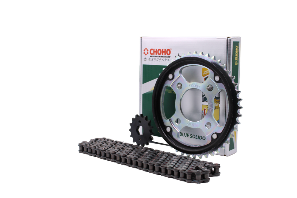 Kit de arrastre xblade 160 CHOHO | 45T/15T 428HS-132L buje-Solido