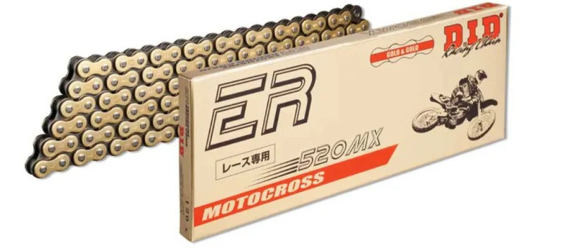 CADENA DID Xring 520MX-120L DORADA(< 500cc)
