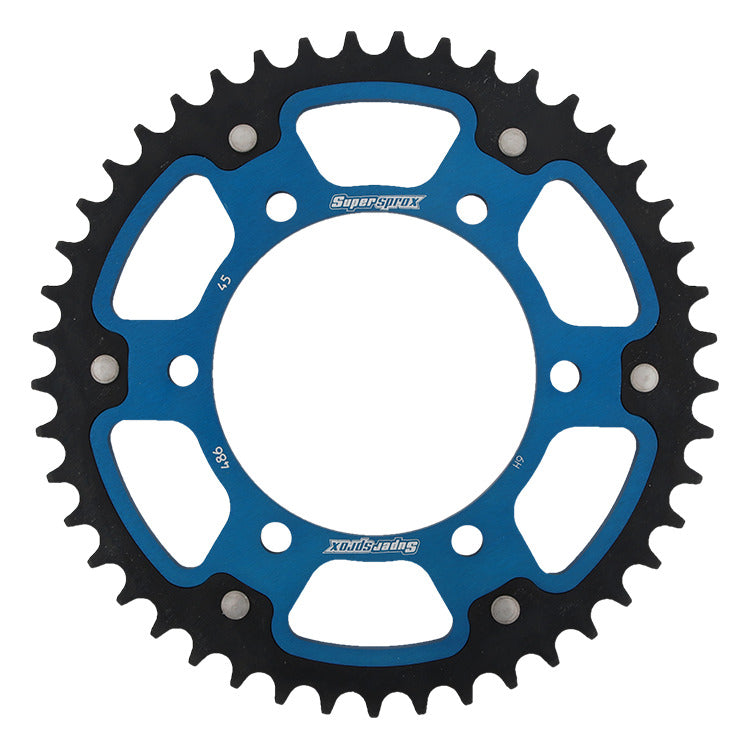 SPROCKET SPX YAMAHA YZF R6 (06-22) 45T STEALTH AZUL