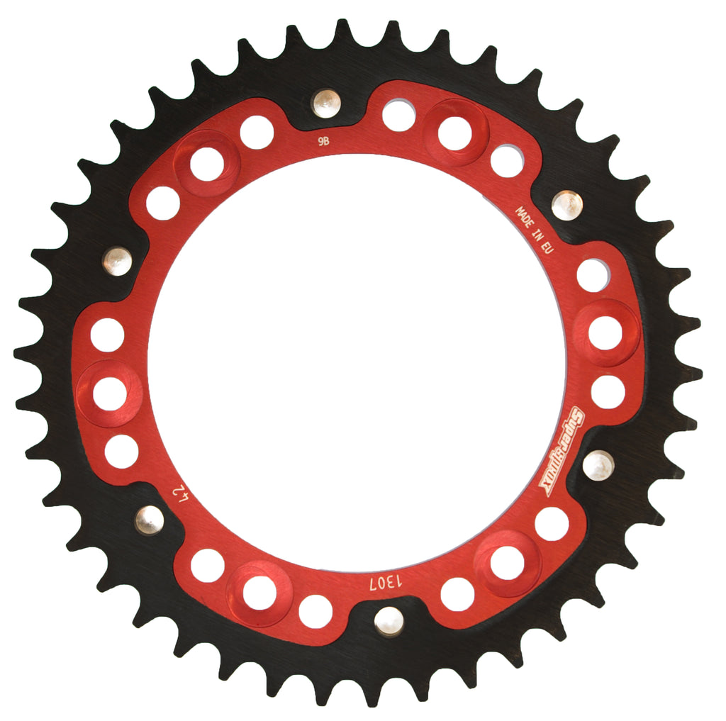 Kit Sprockets SPX HONDA CBR1000RR/ RAG (2016) 42T/16T STEALTH ROJO