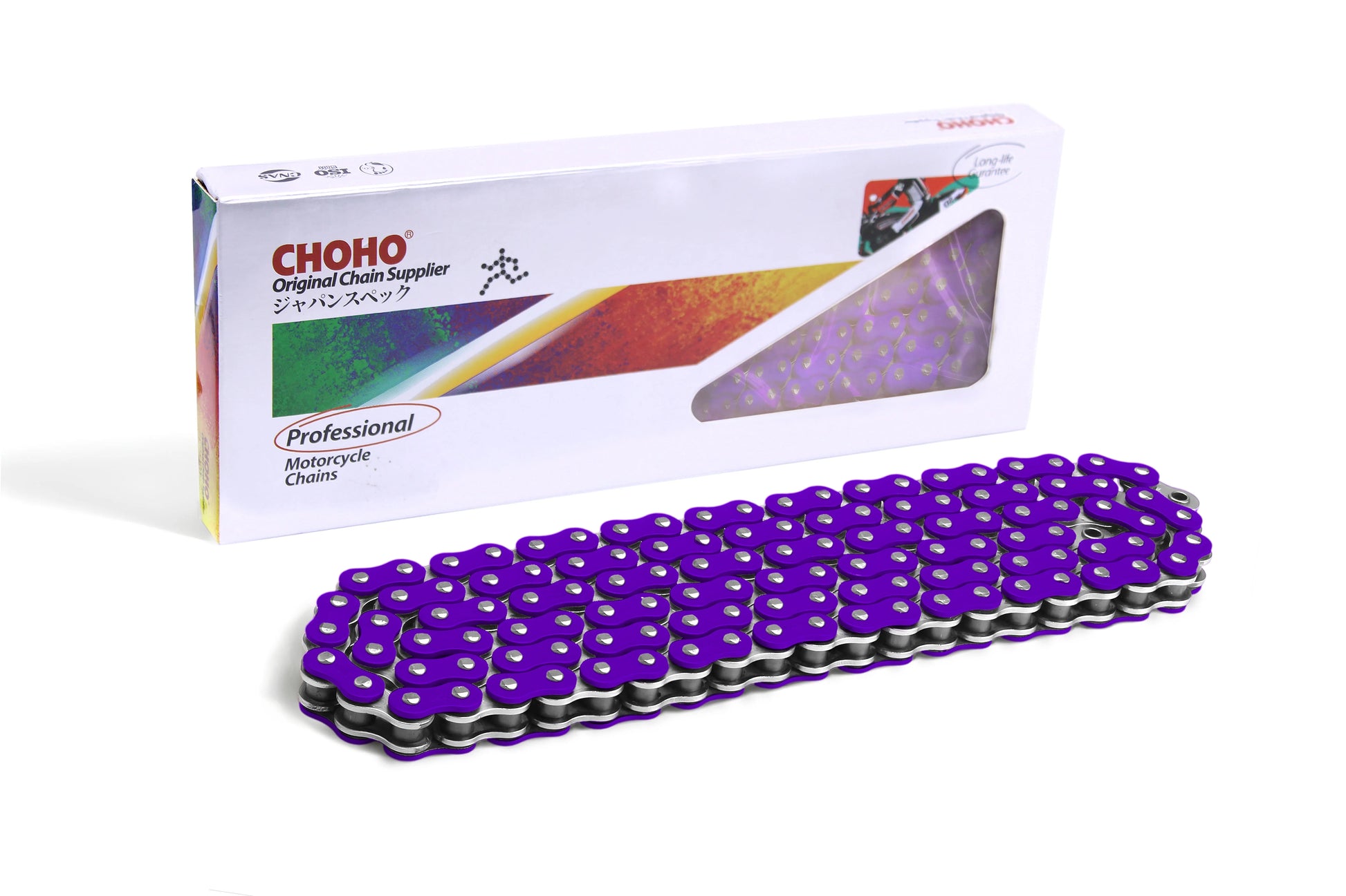 CADENA CHOHO 428HO(L)-138L MORADA