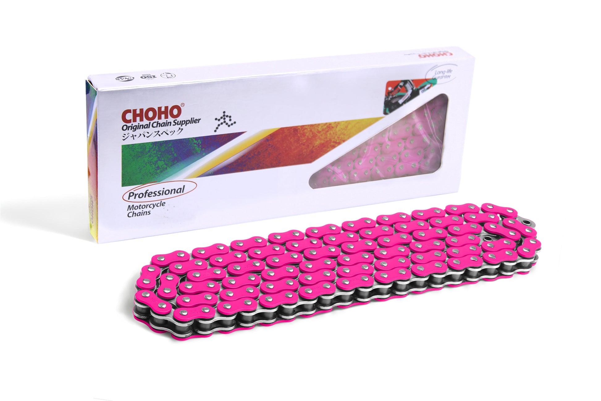 Cadena CHOHO Reforzada 428H-138L ROSADA