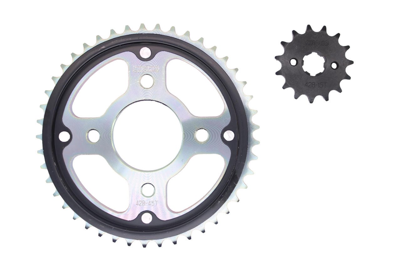 Kit de arrastre cb 125 fi CHOHO | 45T/15T 428H-124L reforzado