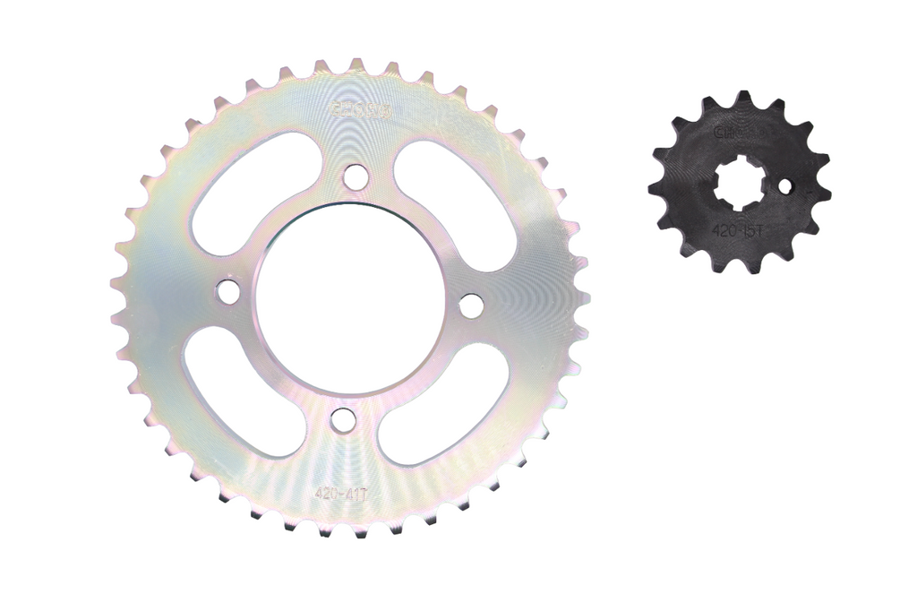Kit de arrastre crypton 115 CHOHO | 41T/15T 420H-110L reforzado