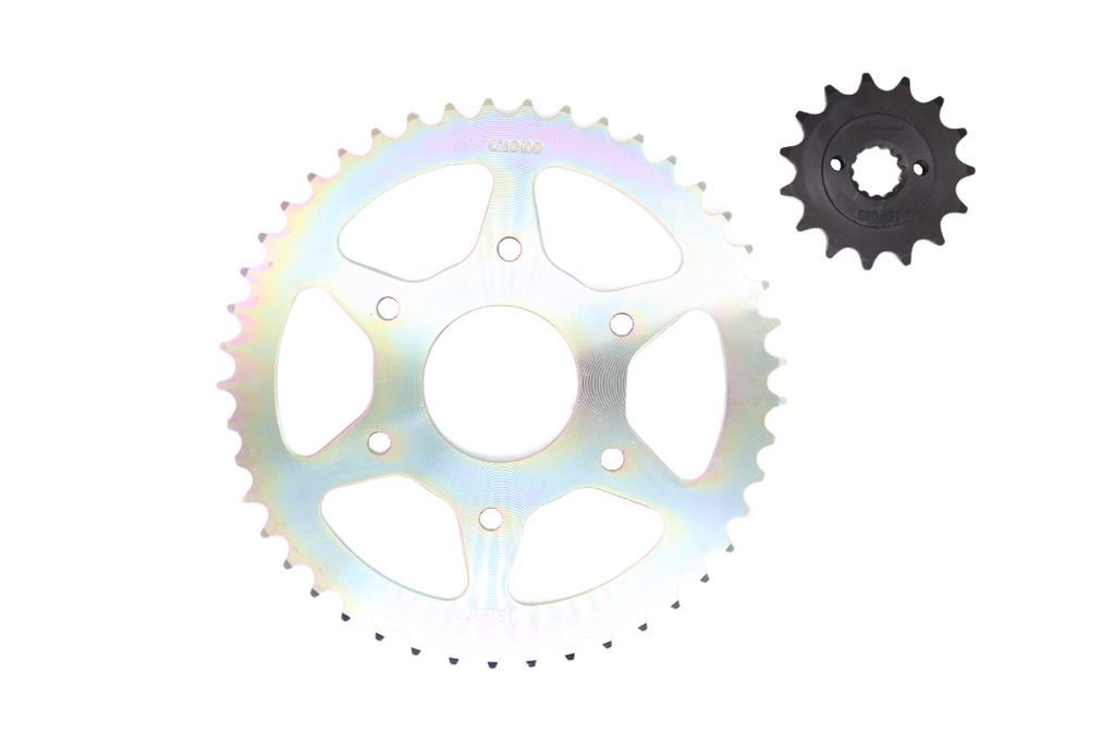 Kit de arrastre dominar 400 CHOHO | 45T/15T 520SX2-120L Xring DORADA