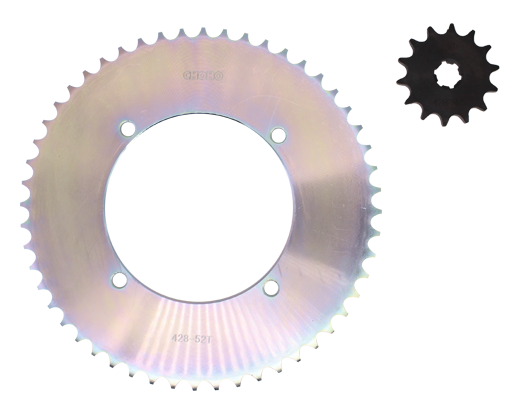 Kit de arrastre klx 150 2016 CHOHO | 52T/14T 428HS-132L buje-Solido