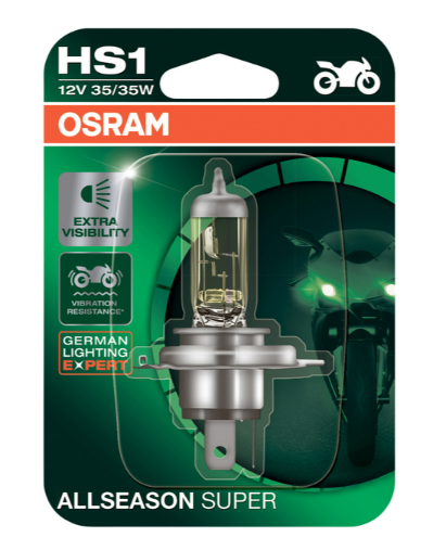 BOMBILLO FAROLA OSRAM ALL-SEASON HS1 PX43T 35/35W (X1) BLIST