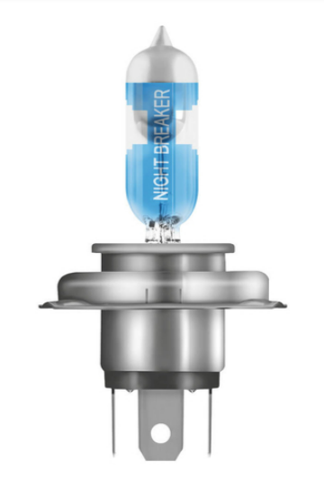 BOMBILLO FAROLA OSRAM NIGHT BREAKER LASER H4 P43T 60/55W (X1) BLIST
