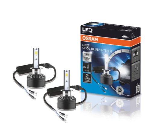 BOMBILLO FAROLA OSRAM LED H1 P14.5S 25W (X2) BOX