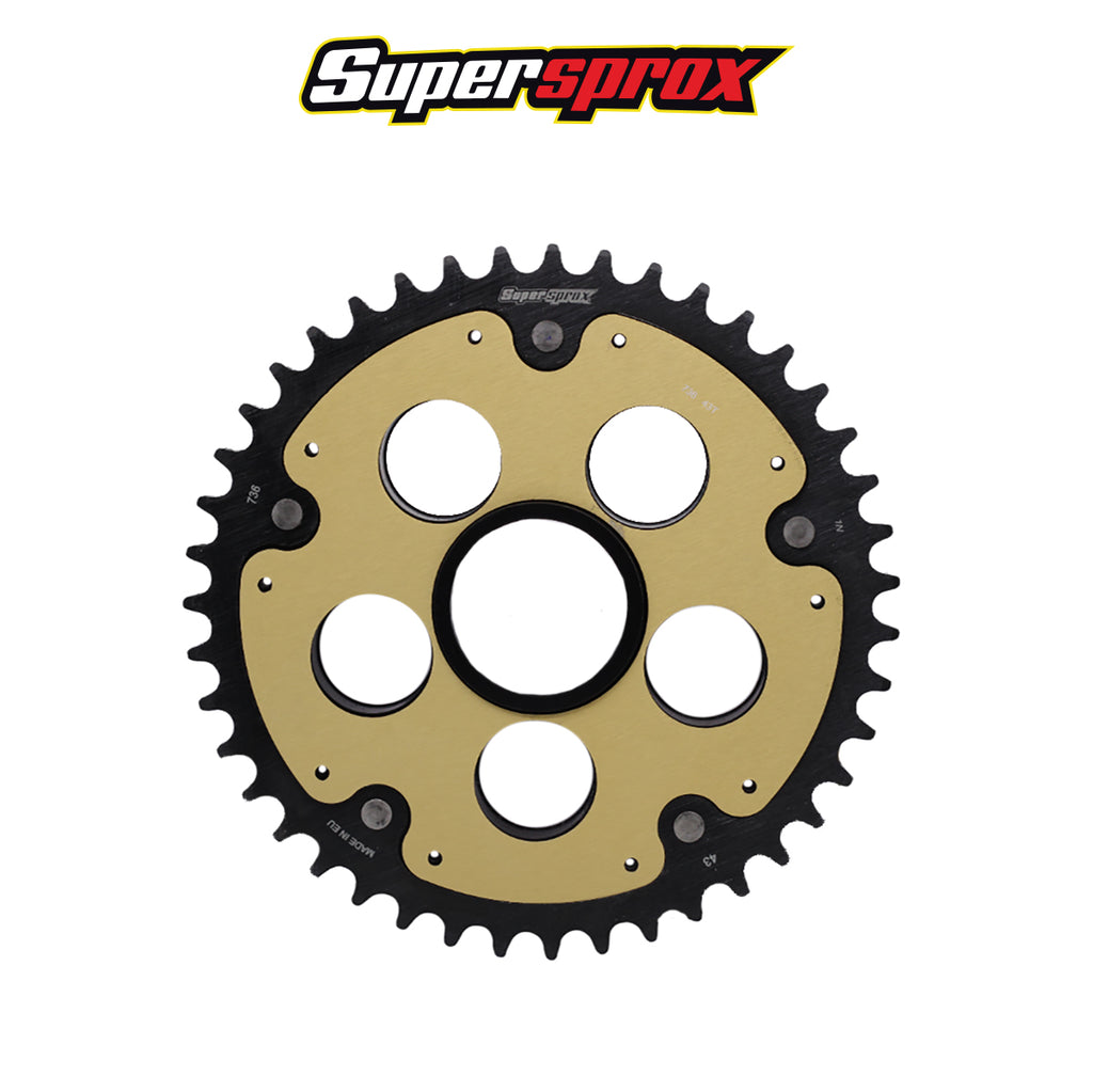 SPROCKET SPX DUCATI HYPERMOTARD 43T EDGE DORADO