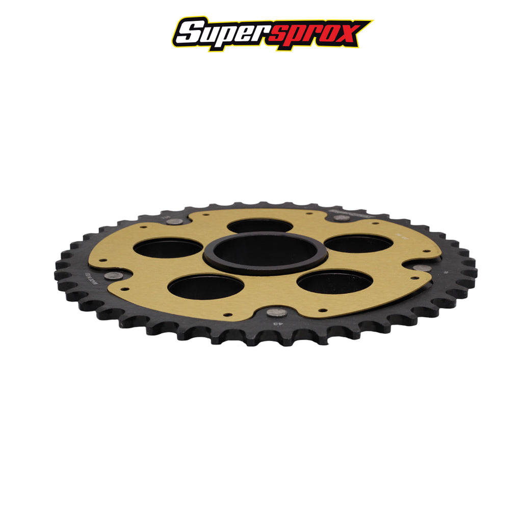 SPROCKET SPX DUCATI HYPERMOTARD 43T EDGE DORADO