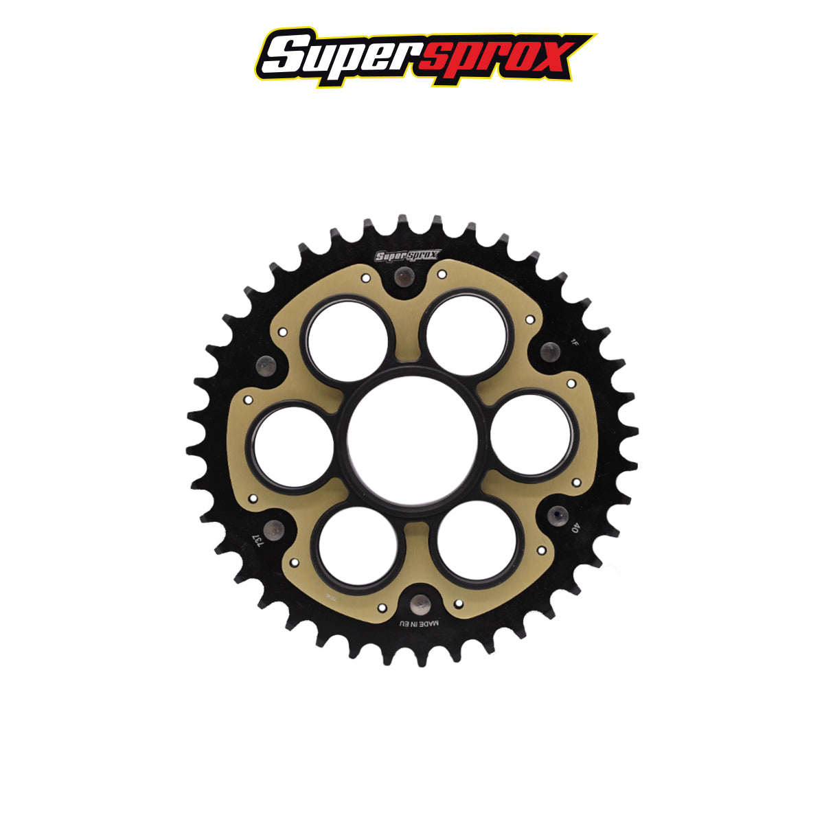 SPROCKET SPX DUCATI MULTISTRADA 1200/ STREETFIGHTER V4 (PASO 520) 40T EDGE DORADO