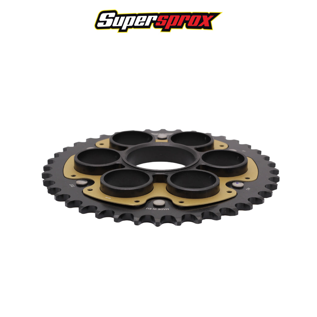 SPROCKET SPX DUCATI MULTISTRADA 1200/ STREETFIGHTER V4 (PASO 520) 40T EDGE DORADO