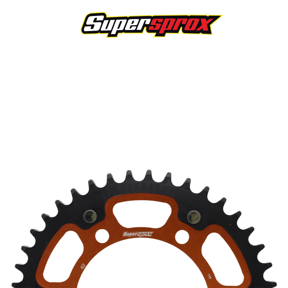 SPROCKET SPX KAWASAKI Z300/ Z400 42T STEALTH NARANJA