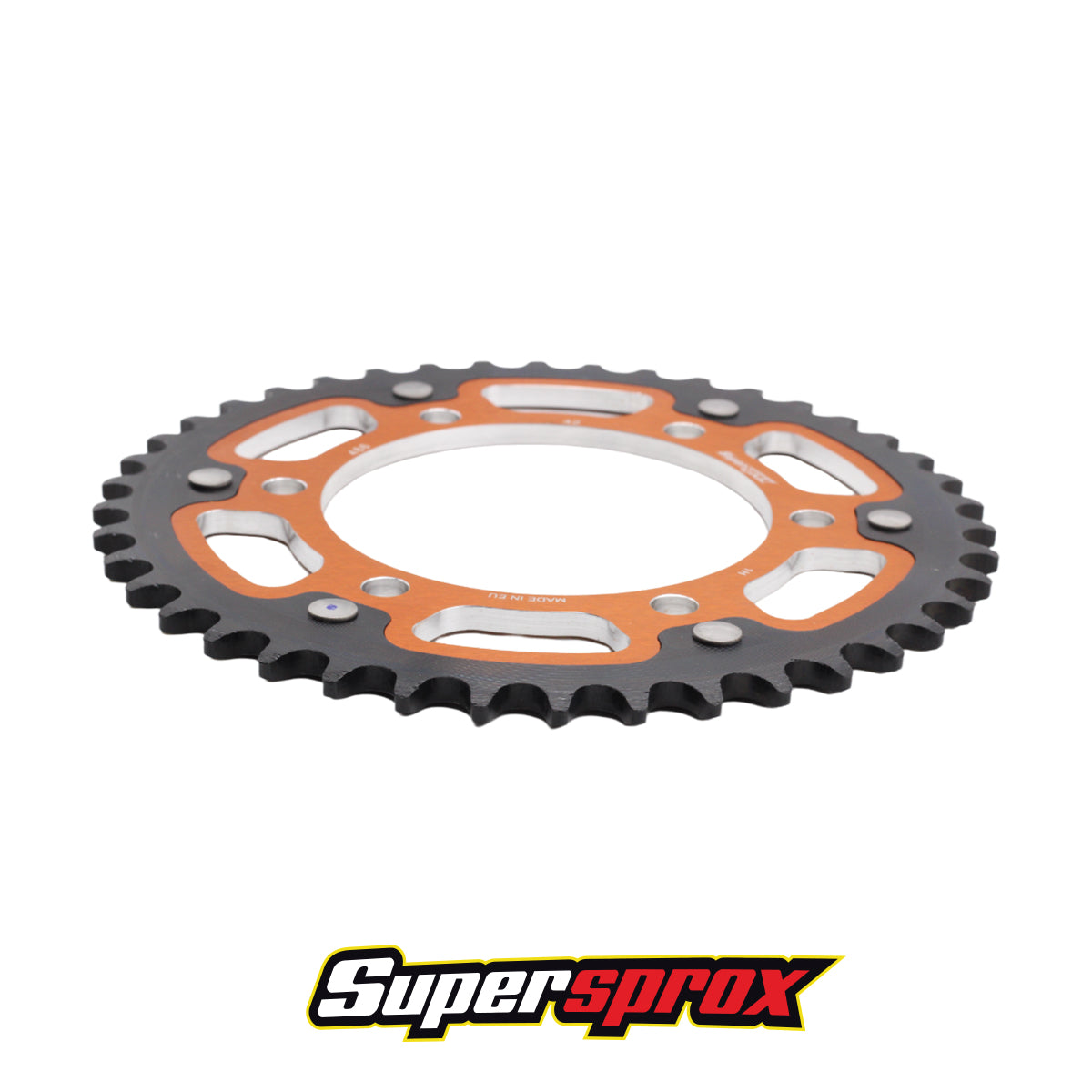 SPROCKET SPX KAWASAKI Z300/ Z400 42T STEALTH NARANJA