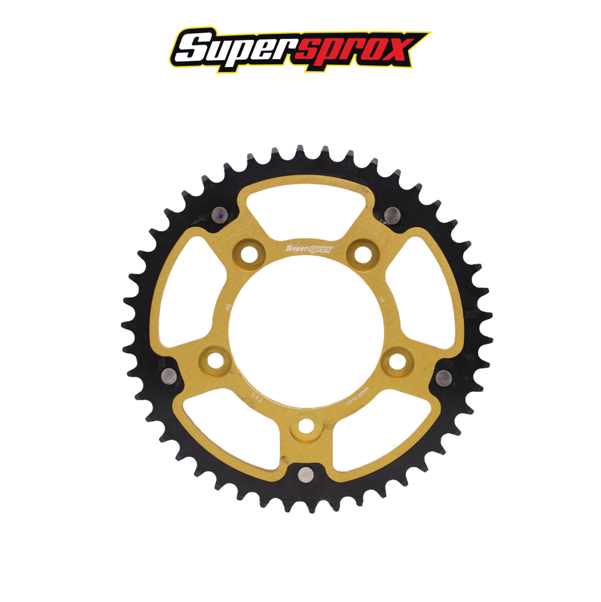 SPROCKET SPX DUCATI SCRAMBLER 821 (16-20)/ MONSTER (18-21) 46T STEALTH DORADO