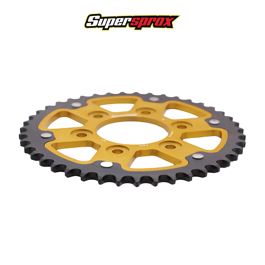 SPROCKET SPX DUCATI MULTISTRADA 950 43T STEALTH DORADO