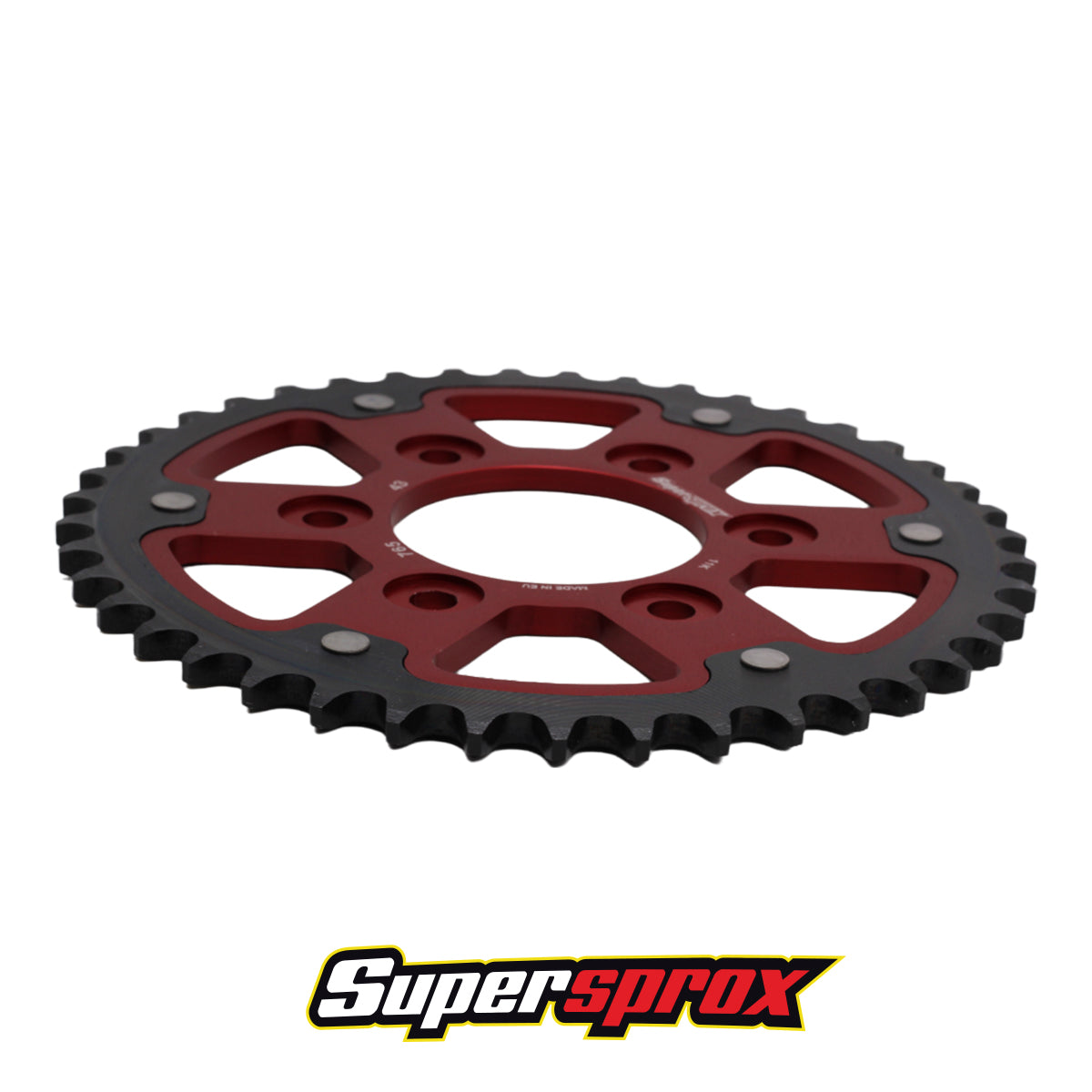 SPROCKET SPX DUCATI MULTISTRADA 950 43T STEALTH ROJO