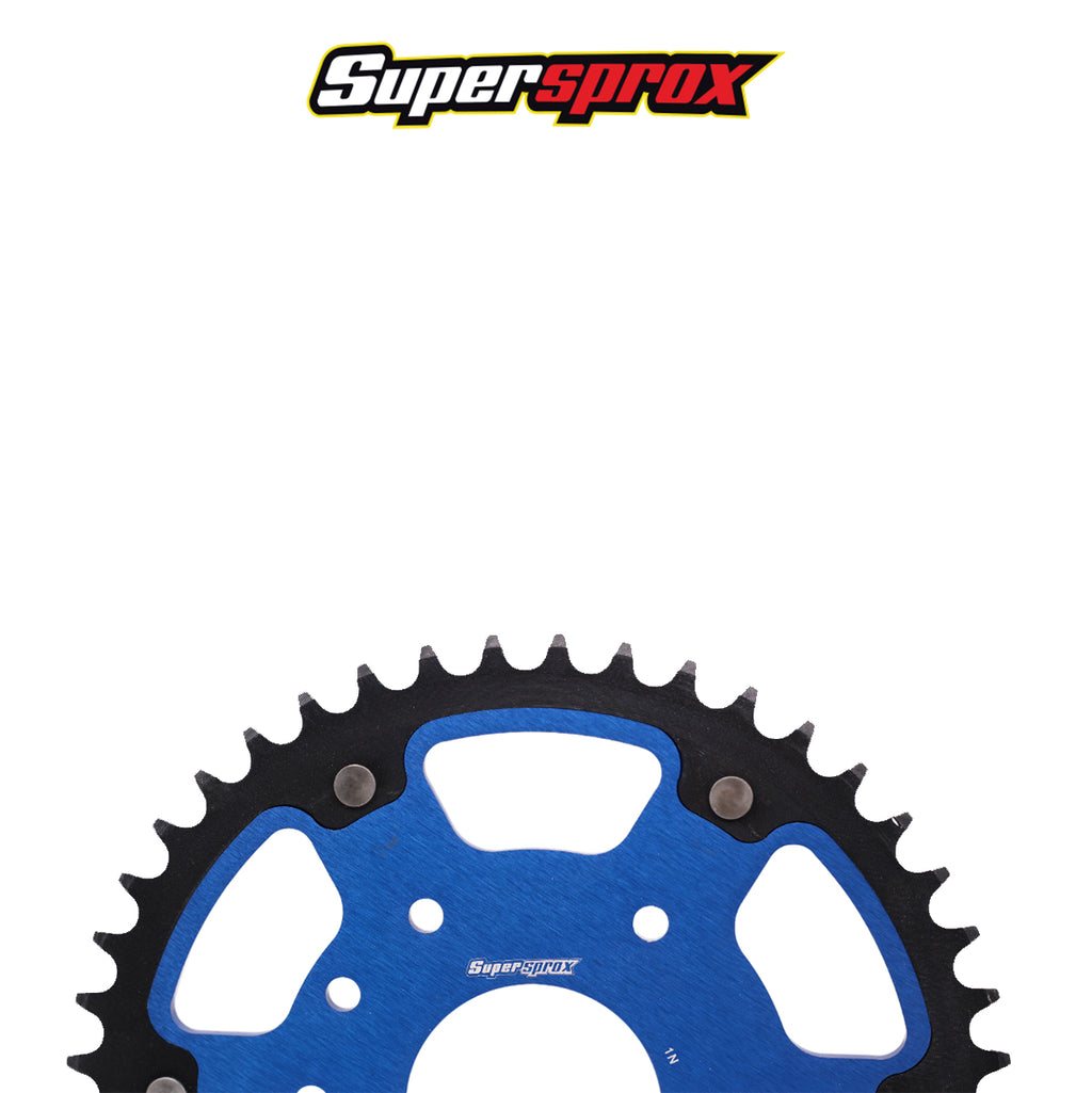 SPROCKET SPX KTM 390/ BAJAJ DOMINAR 400 45T STEALTH AZUL