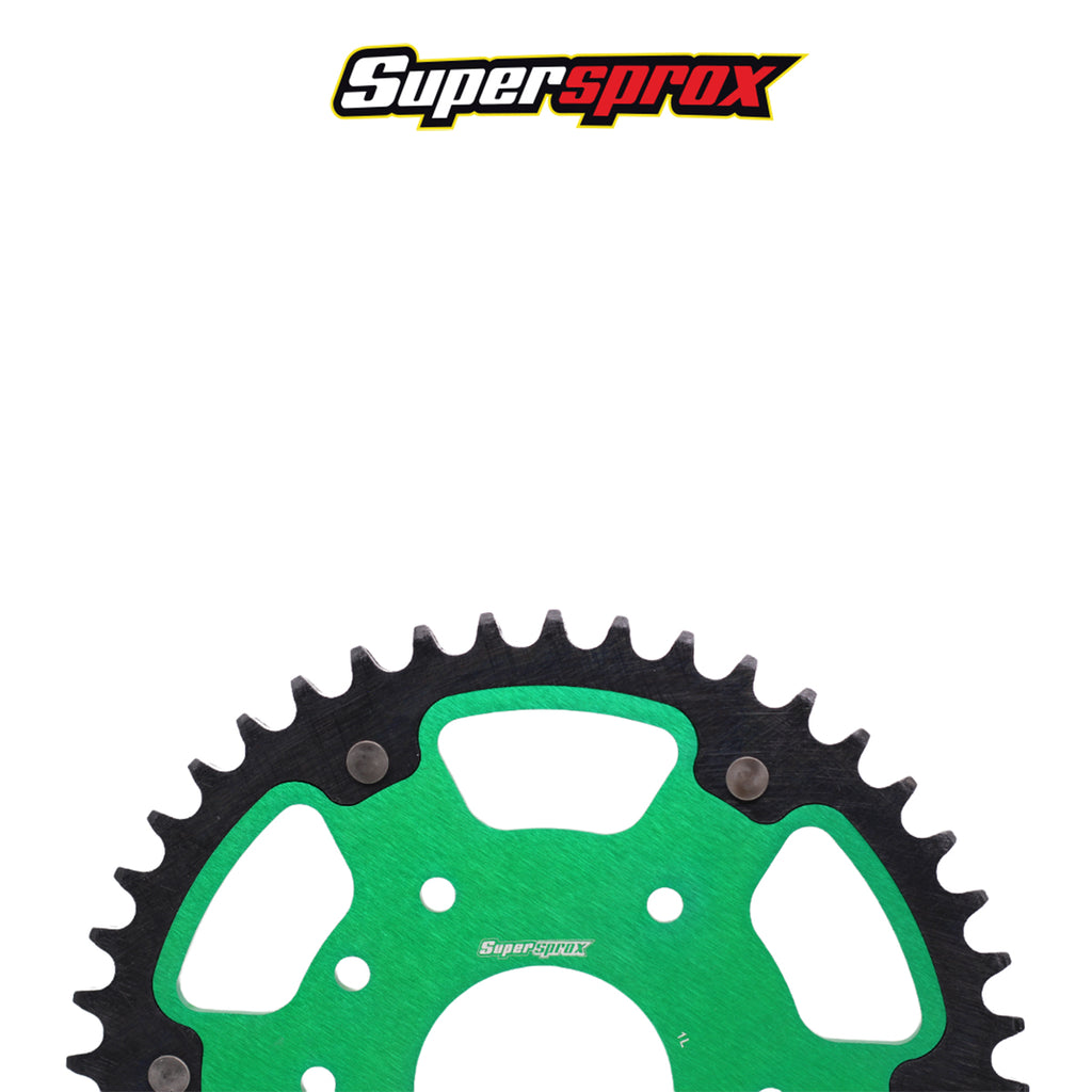 SPROCKET SPX KTM 390/ BAJAJ DOMINAR 400 45T STEALTH VERDE