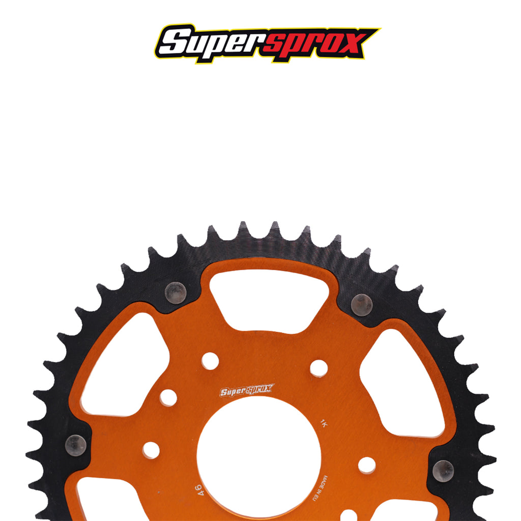 SPROCKET SPX KTM 250 46T STEALTH NARANJA