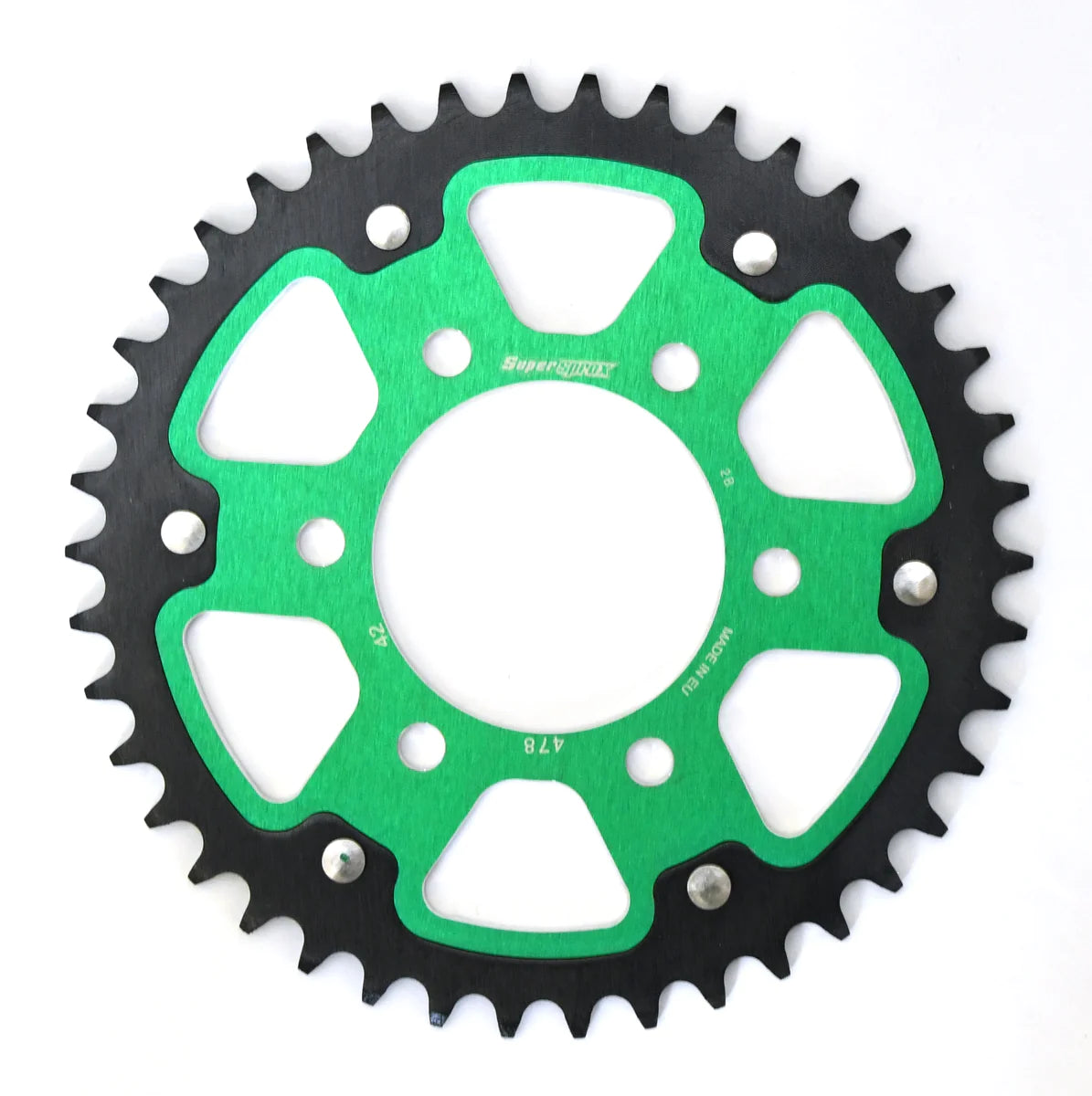 Kit Sprockets SPX KAWASAKI ZX-6R 43T/16T STEALTH VERDE